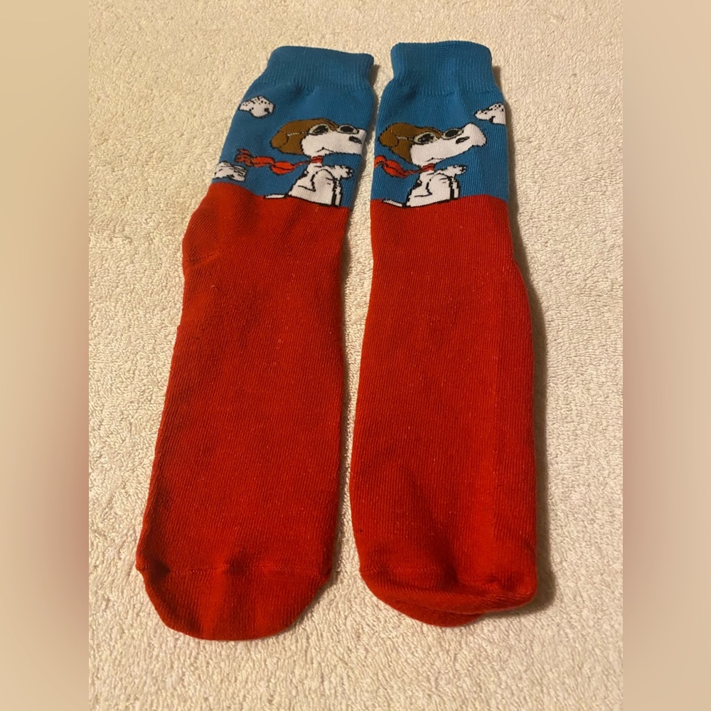 Peanuts Worldwide Snoopy Crew Socks Adult Large